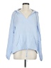 Magaschoni 100% Organic Cotton Blue Pullover Sweater Size M - photo 1