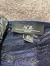 AGB 100% Polyester Blue 3/4 Sleeve Blouse Size 2X - photo 7