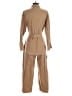 Zara Solid Tan Jumpsuit Size M - photo 2