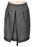 Akris Punto Solid Gray Wool Skirt Size 6 - photo 1