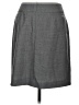 Akris Punto Solid Gray Wool Skirt Size 6 - photo 2