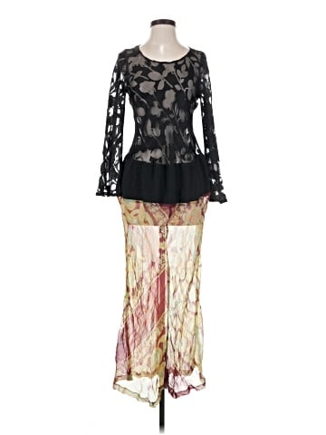 Comme des Garçons Tiered Sheer Dress (view 1)