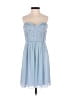 BCBGMAXAZRIA Blue Cocktail Dress Size 2 - photo 1