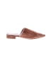 Gianni Bini 100% Leather Solid Pink Brown Mule/Clog Size 9 - photo 1