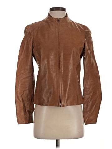 Calvin Klein Collection Leather Jacket (view 1)