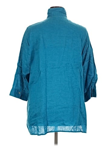 J.Jill 3/4 Sleeve Button-Down Shirt (view 2)