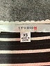 Studio M Stripes Black Casual Dress Size XS - photo 7