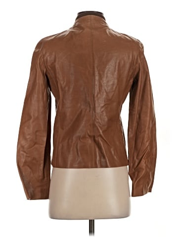 Calvin Klein Collection Leather Jacket (view 2)