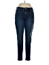 Levi's Solid Blue Jeans Size 16 - photo 1