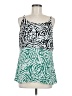 CAbi 100% Polyester Green Sleeveless Blouse Size M - photo 1