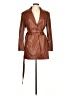 Avec Les Filles 100% Polyurethane Brown Coat Size L - photo 1