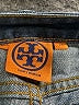 Tory Burch Solid Blue Jeans Size 24 waist - photo 7