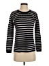J.Crew Stripes Black Pullover Sweater Size XXS - photo 1