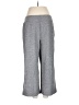 Lands' End Chevron-herringbone Gray Casual Pants Size M - photo 2