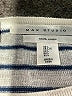 Max Studio 100% Linen Stripes Color Block White Pink Pullover Sweater Size L - photo 7