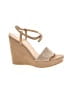 Stuart Weitzman Tan Wedges Size 8 - photo 1