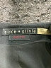 Alice + Olivia Solid Black Casual Dress Size S - photo 7