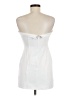Beginning Boutique Solid White Cocktail Dress Size 6 - photo 2