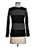 C by Bloomingdales 100% Cashmere Stripes Black Cashmere Pullover Sweater Size XS - photo 1