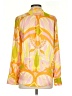 Zara Print Yellow Long Sleeve Blouse Size XS - photo 2