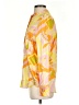 Zara Print Yellow Long Sleeve Blouse Size XS - photo 5