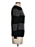 C by Bloomingdales 100% Cashmere Stripes Black Cashmere Pullover Sweater Size XS - photo 4