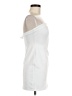 Beginning Boutique Solid White Cocktail Dress Size 6 - photo 4