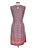 Max Studio Print Red Casual Dress Size L - photo 2