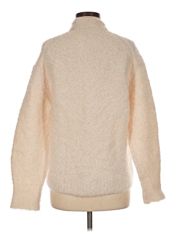 Madewell Wool-Alpaca Blend Boucl&eacute;-Knit Oversized Sweater (view 2)