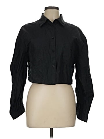 Zara Long Sleeve Button-Down Shirt (view 1)