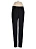 Pink Tartan Solid Black Wool Pants Size 0 - photo 1