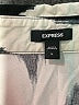 Express Animal Print Black Sleeveless Button-Down Shirt Size L - photo 7