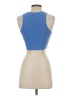 Pull&Bear Blue Tank Top Size XS - photo 2