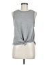 Gap Fit Gray Sleeveless Top Size Med Petite - photo 1