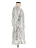 Soft Joie 100% Rayon Silver Casual Dress Size M - photo 4