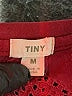 Tiny Graphic Burgundy Short Sleeve Top Size M - photo 4