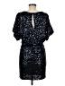 Xscape 100% Polyester Stars Black Cocktail Dress Size 6 - photo 2