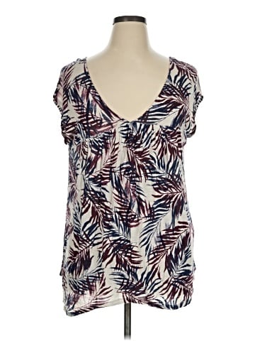 Lucky Brand Short Sleeve Blouse (view 1)
