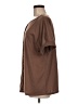 Shein Brown Short Sleeve Top Size L - photo 5