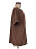 Shein Brown Short Sleeve Top Size L - photo 4