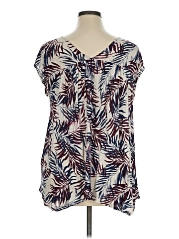 Lucky Brand Short Sleeve Blouse (view 2)