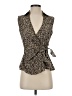 Express Design Studio Brown Sleeveless Blouse Size S - photo 1