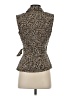 Express Design Studio Brown Sleeveless Blouse Size S - photo 2