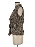 Express Design Studio Brown Sleeveless Blouse Size S - photo 5