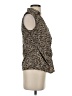 Express Design Studio Brown Sleeveless Blouse Size S - photo 4