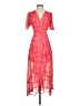 Veronica M. Paisley Pink Cocktail Dress Size XS - photo 1