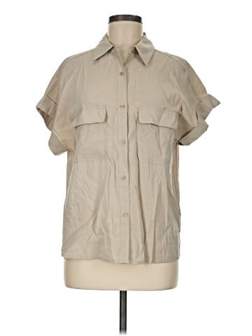 Max Studio Short Sleeve Blouse (view 1)