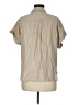 Max Studio Tan Short Sleeve Blouse Size M - photo 2