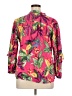 Chico's Tropical Pink 3/4 Sleeve Blouse Size XL (3) - photo 2