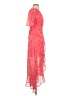 Veronica M. Paisley Pink Cocktail Dress Size XS - photo 4
